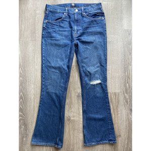 Edwin Jeans averi flare size 30. Distressed